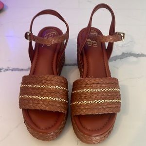 Franco Sarto Wedge Sandals size 8.5